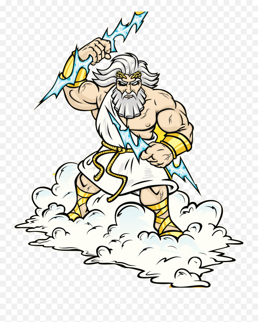 Download Zeus Hera Ares Clip Art - Greek God Zeus Clipart Emoji,Full Clipart