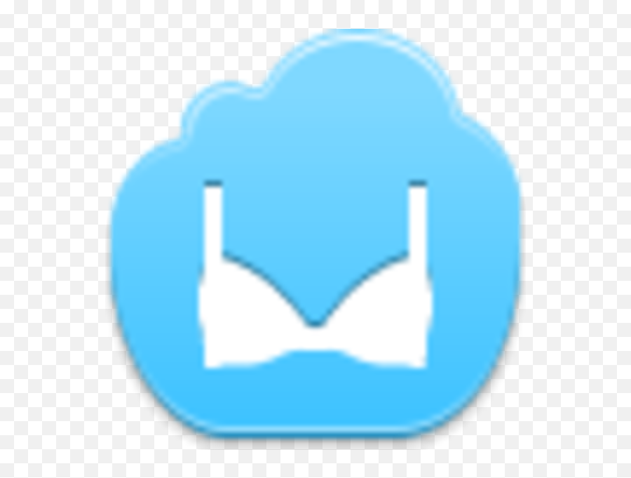 Free Blue Cloud Bra Free Images At Clkercom - Vector Clip Emoji,Bra Clipart