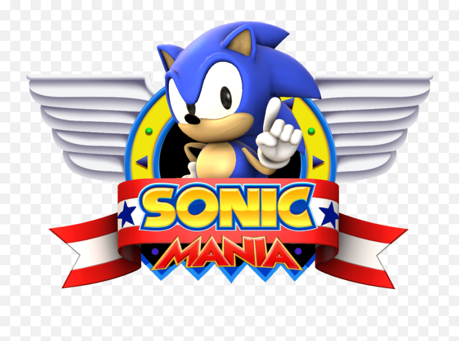 Sonic Mania Logo Png - Sonic Mania Tile Screen Emoji,Sonic Mania Logo