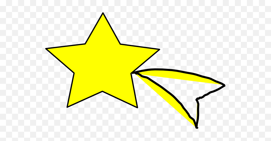 Comet Clip Art At Clker - Comet Star Clip Art Emoji,Comet Clipart