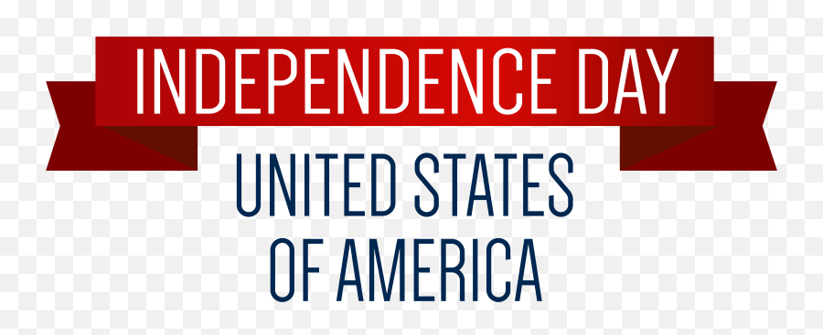 Usa Independence Day Banner Png Clip Art Image - Banner Vertical Emoji,Independence Day Clipart