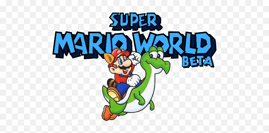 Super Mario World Beta - Hack Overhaul Preview Winter 2020 Fictional Character Emoji,Super Mario 64 Logo