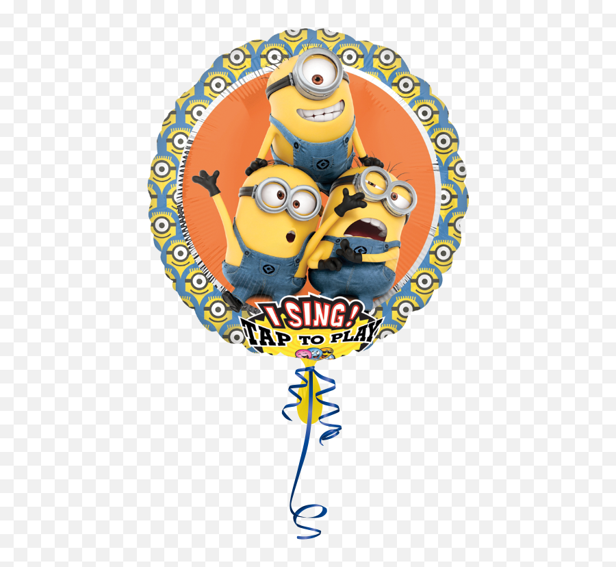 Singender Ballon Minions - Funny Minion Clipart Full Size Balloon Sing A Tune Emoji,Minion Clipart