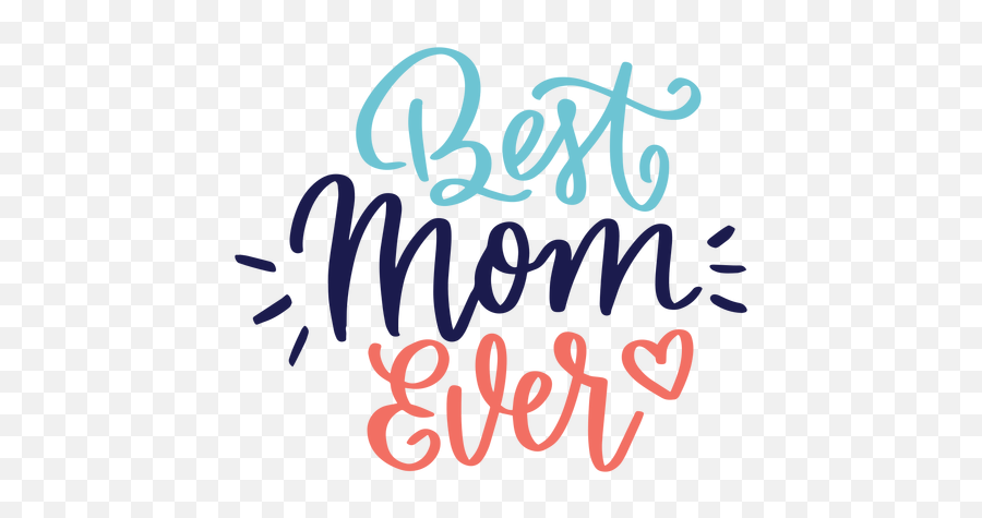 Heart Text Sticker - Best Mom Png Emoji,Mom Png