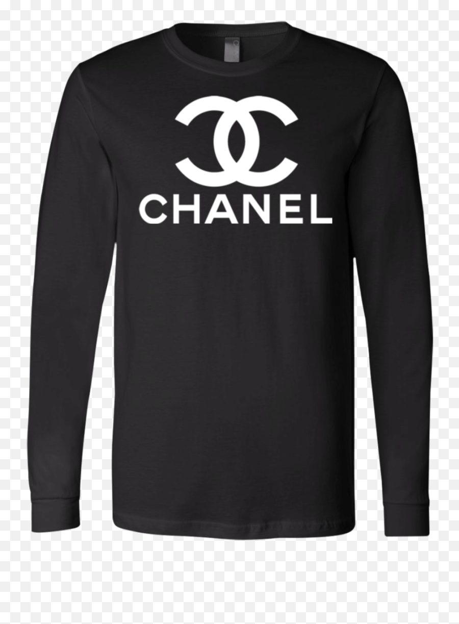 Long Sleeve Tshirt - Coco Chanel Emoji,Chanel Logo Shirts