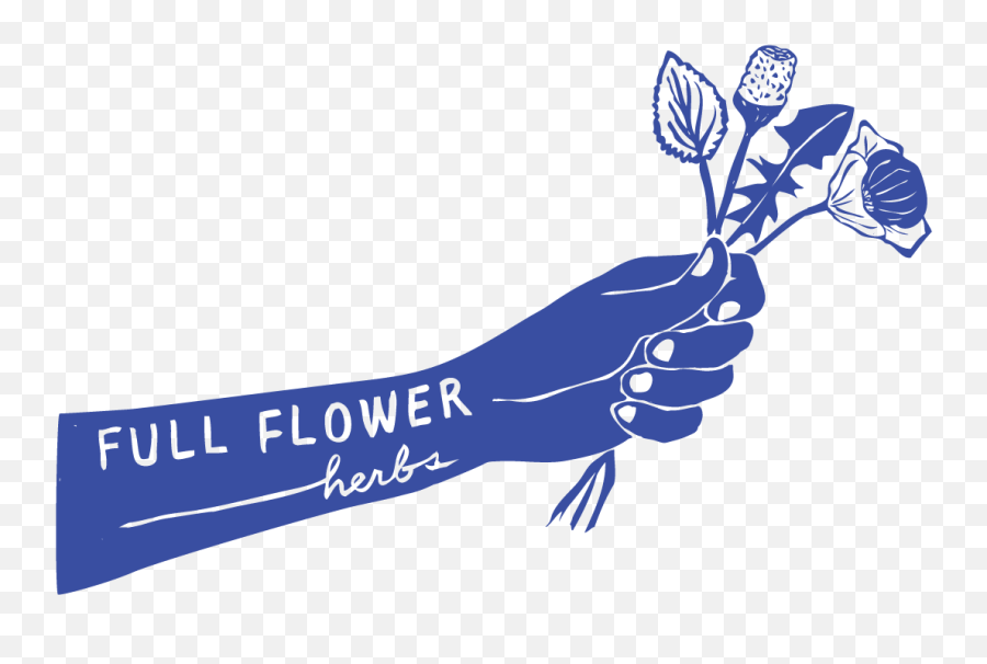 Full Flower Herbs U2014 A R T D E S I G N Emoji,Flower Logos