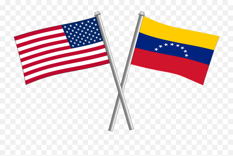 United States Of America - Flag Of Venezuela And Usa Emoji,Bandera Usa Png