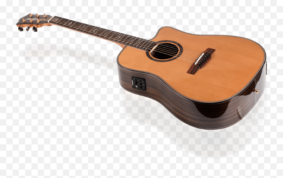 Idyllwild Cedar Solid Top Acoustic - Idyllwild Acoustic Guitar Emoji,Acoustic Guitar Png