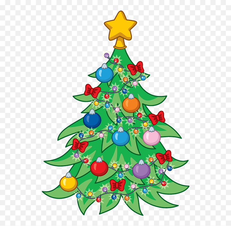Christmas Tree Clipart Free Download Transparent Png Emoji,Christmas Day Clipart
