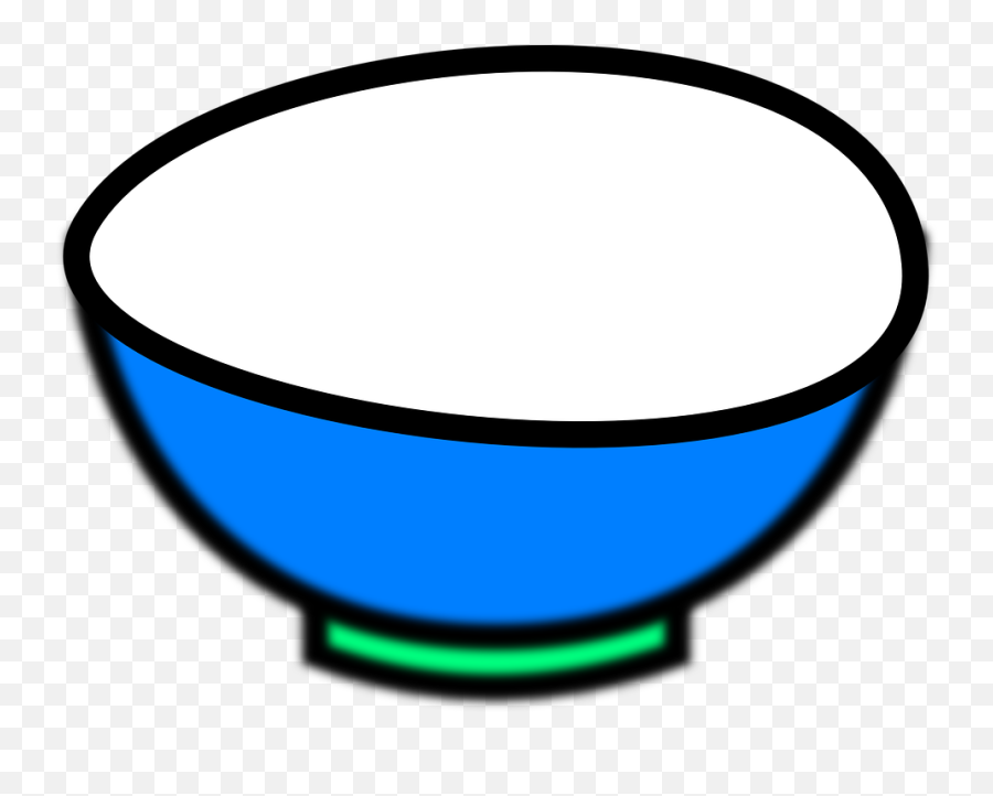 Bowl Blue Soup - Free Vector Graphic On Pixabay Emoji,Bowl Of Soup Clipart