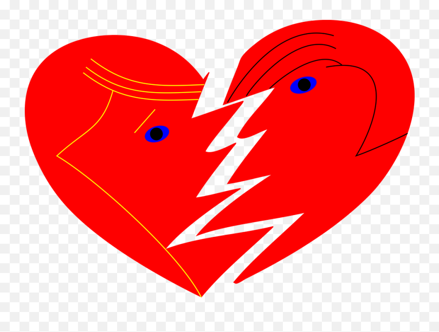 Real Heart Broken Heart Free Pictures - Broken Heart Faces Emoji,Broken Heart Clipart