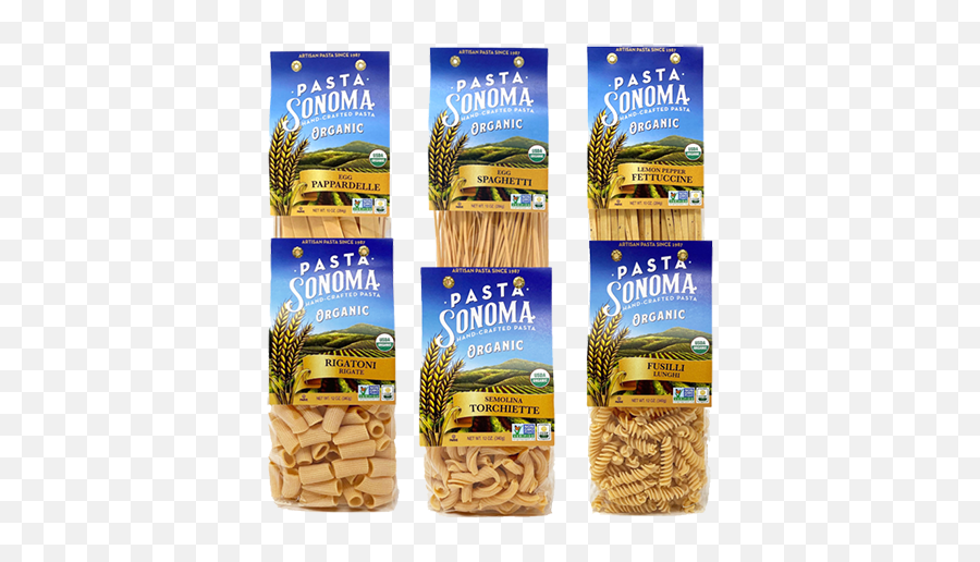 Organic Long U0026 Short Pastas Combo Pack Of 6 Pasta Sonoma Emoji,Transparent Spaghetti
