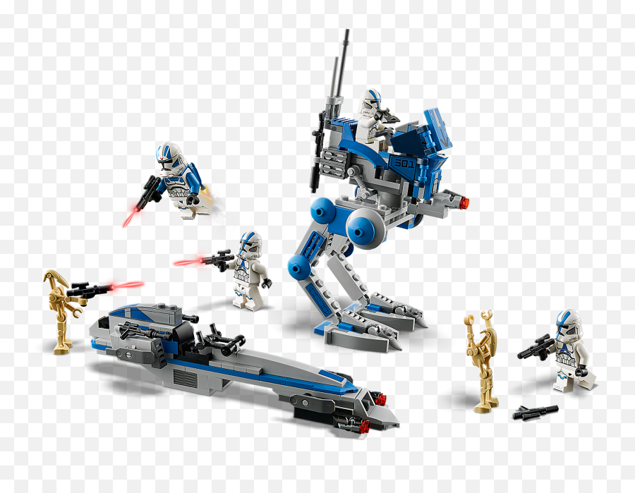 501st Legion Clone Troopers 75280 Star Wars Buy Online At The Official Lego Shop Us Emoji,R2d2 Transparent Background