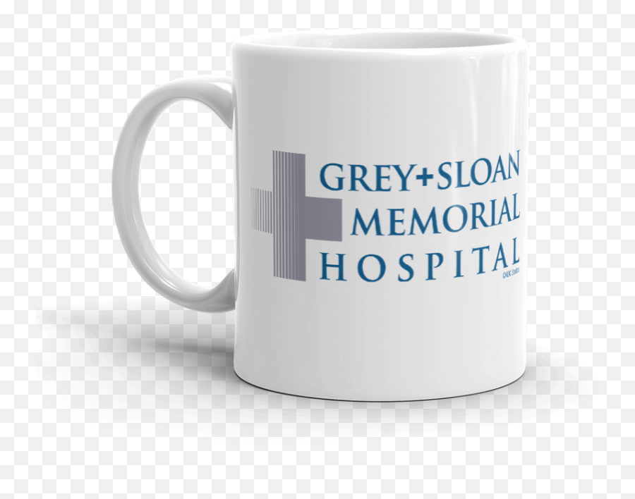 Greyu0027s Anatomy Grey Sloan Personalized Photo Upload White Mug - Magic Mug Emoji,Grey's Anatomy Logo