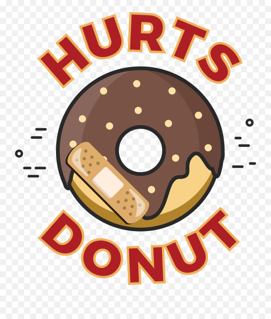 Donuts Clipart Logo Donuts Logo - Hurts Donuts Logo Transparent Emoji,Donuts Clipart