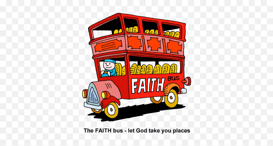Church Bus - Clipart Church Bus Emoji,Faith Clipart