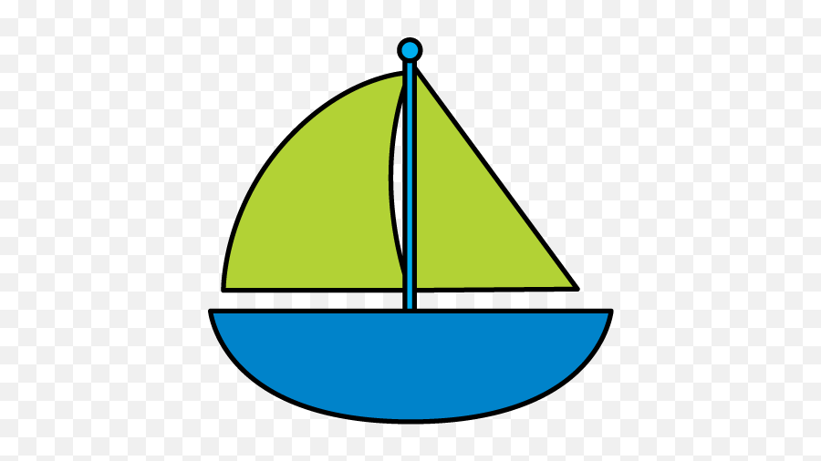 Cute Boat Clip Art Clipart - Clip Art Boat Emoji,Boat Clipart