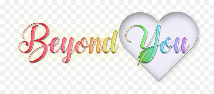 Beyond You Rainbow Heart Logo Design - Event Emoji,Heart Logo