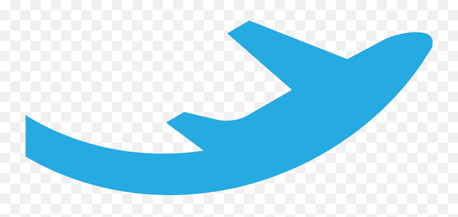 Plane Logo - Blue Plane Icon Png Emoji,Plane Logo