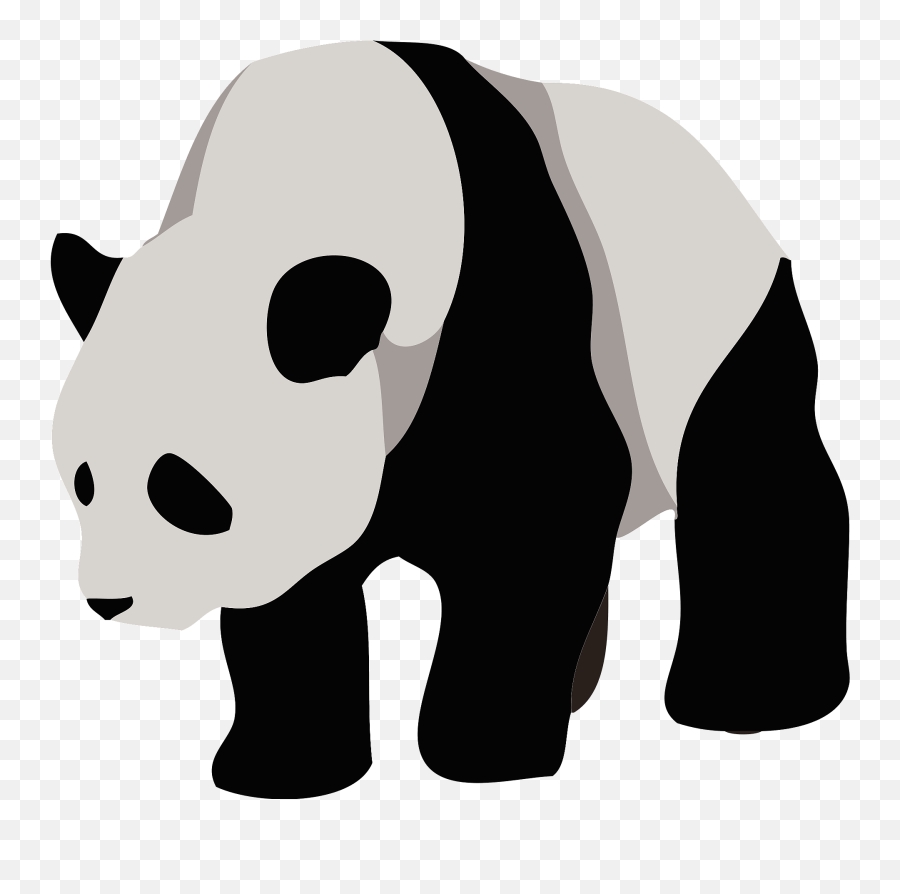 Giant Panda Clipart Free Download Transparent Png Creazilla Emoji,Panda Clipart