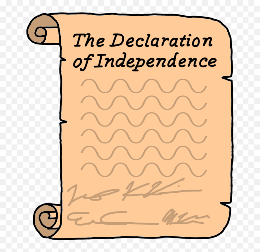 Declaration Of Independence - Dot Emoji,Declaration Of Independence Clipart