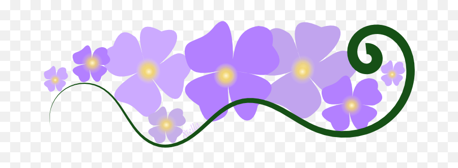 Flor - Diseños De Flores Lilas Png Emoji,Flor Png
