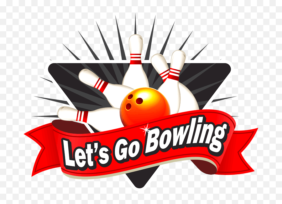 Lets Go Bowling Clipart Transparent - Bowling Clipart Emoji,Bowling Clipart