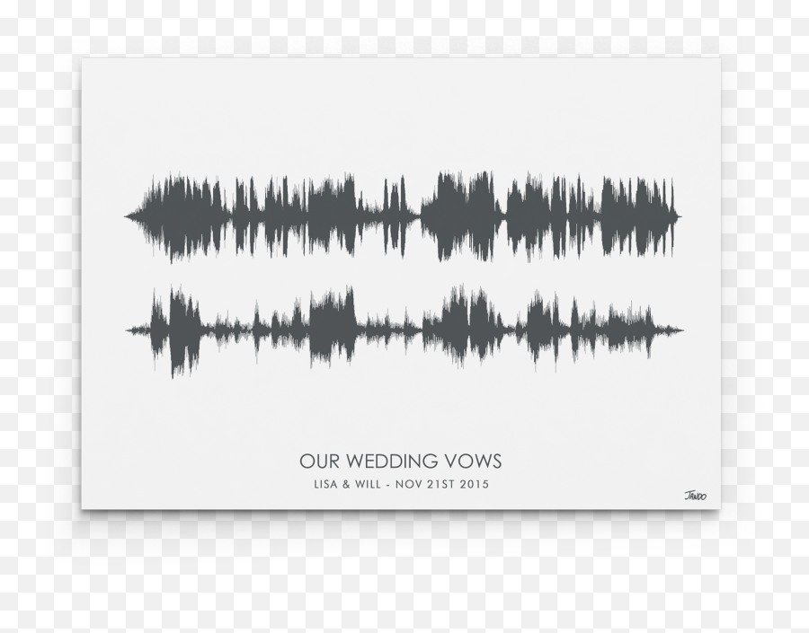 Soundwave Art Prints Personalised Soundwave Prints Jando Emoji,Sound Wave Png