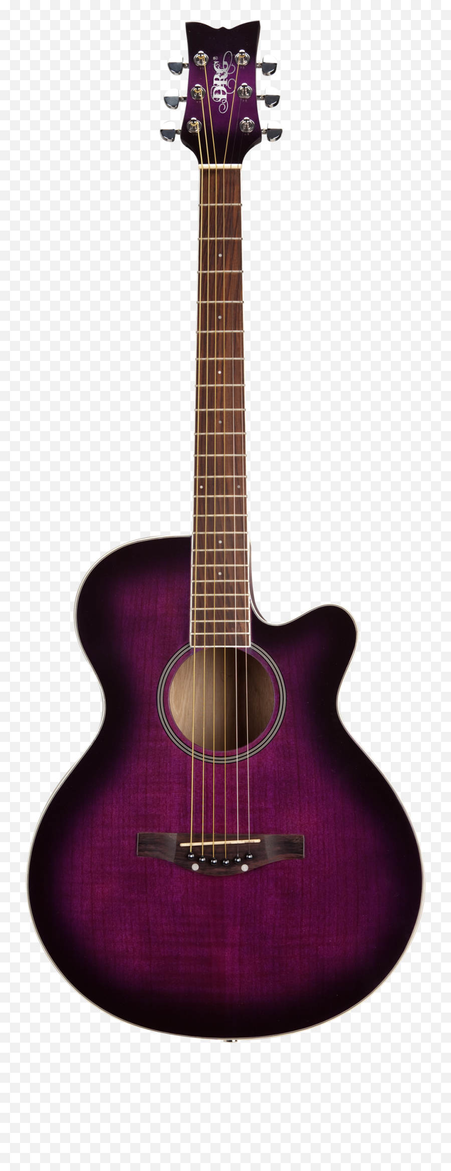 Blue Acoustic Guitar - Daisy Rock Sophomore Emoji,Guitar Transparent