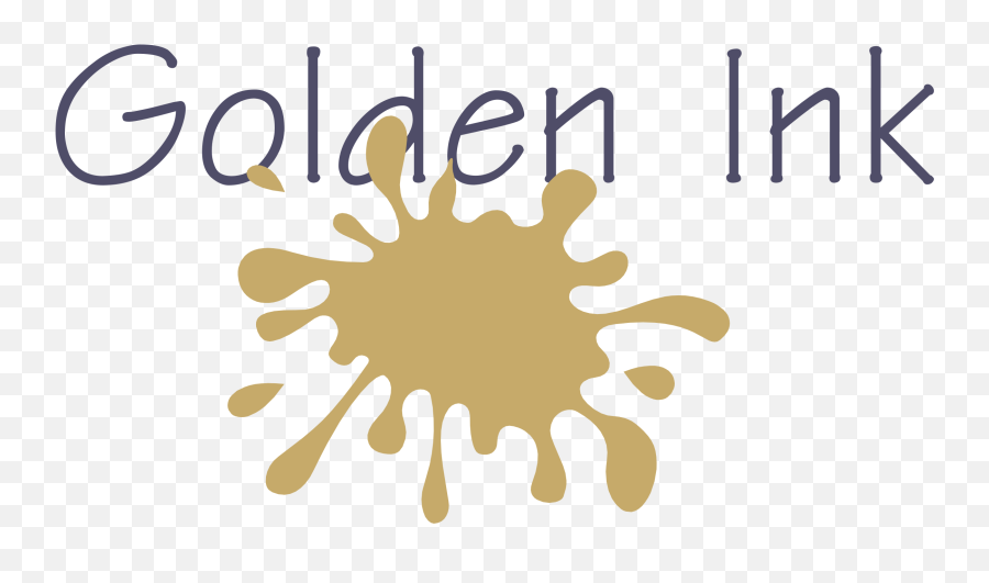 Golden Ink Logo Png Transparent U0026 Svg Vector - Freebie Supply Orange Splash Emoji,Ink Logo