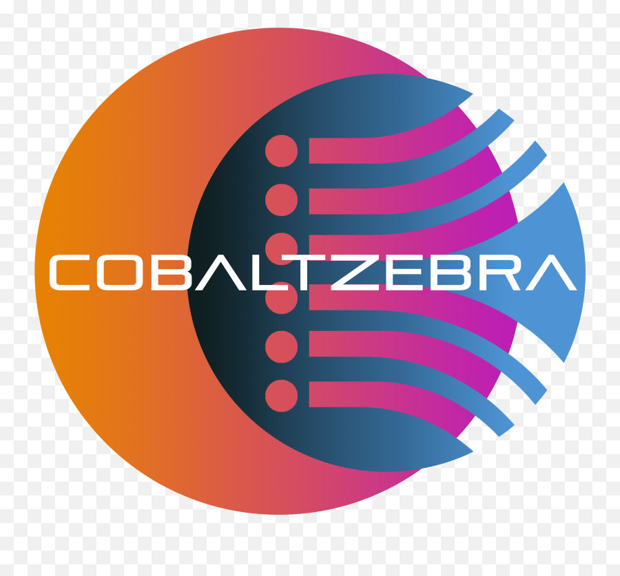 Cobalt Zebra - Dot Emoji,Zebra Logo