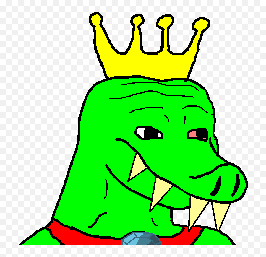 King K Rool Tfw Png Image With No - King K Rool Crown Transparent Emoji,King K Rool Png