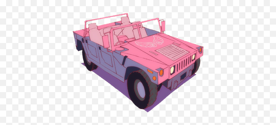 Anime Inspired Humvee - Panty And Stocking Anime Car Emoji,Panty And Stocking Logo