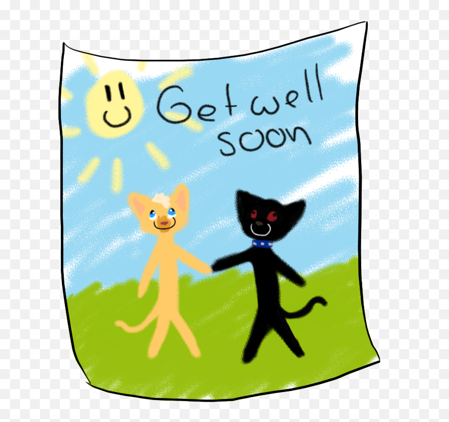 Get Well Soon Kyler Card - Get Well Card 2552463 Png Feel Better Card Clip Art Emoji,Card Clipart