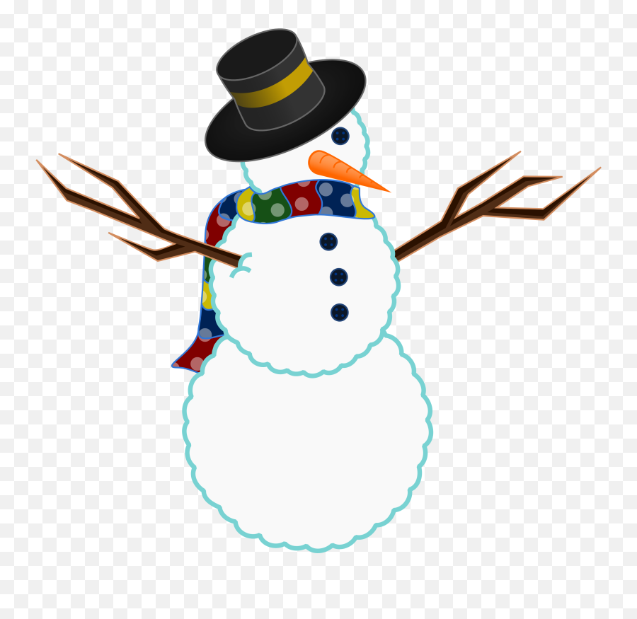 Snowman Clipart Free No Background - Funny Snowman Clip Art Emoji,Snowman Clipart