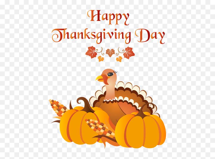 Happy Thanksgiving Day With Turkey Png - Clipart Happy Thanksgiving Turkey Emoji,Turkey Png