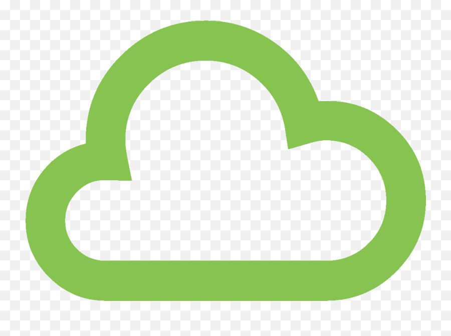 Cloud Clipart Logo Cloud Logo - Green Cloud Computing Png Emoji,Cloud Logo