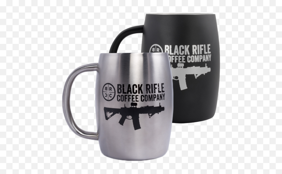 Brcc Classic Logo Stainless - Black Rifle Coffee Mug Emoji,Black Rifle Coffee Logo