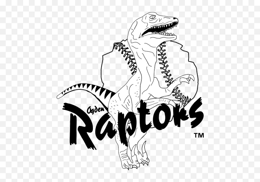 Ogden Raptors Logo Png Transparent - Minor League Baseball Raptors Logo Emoji,Raptors Logo