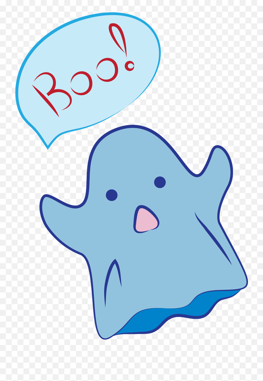 Cartoon Ghost Clipart - Dot Emoji,Ghost Clipart