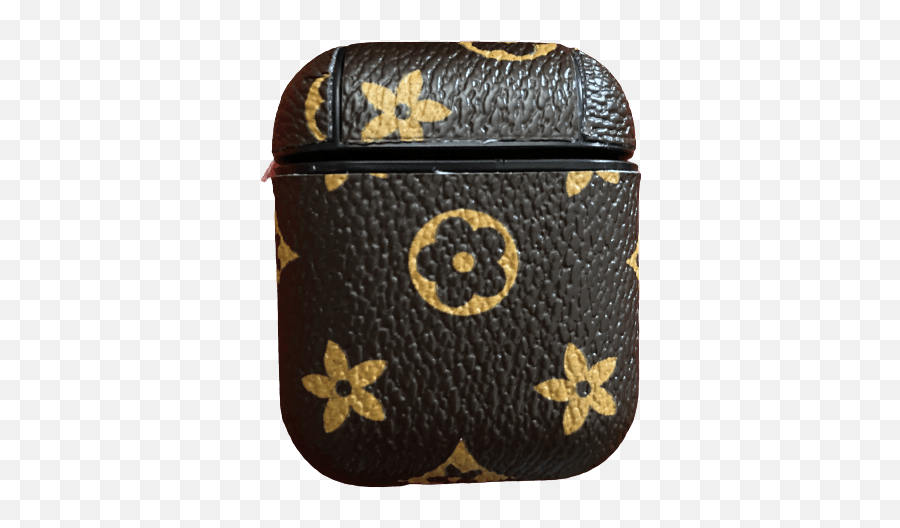 Brown - Gold Flowers Airpod Cases Emoji,Gold Flowers Png