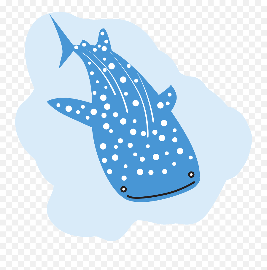 Whale Shark Clipart Free Download Transparent Png Creazilla - Cute Whale Shark Png Emoji,Shark Clipart