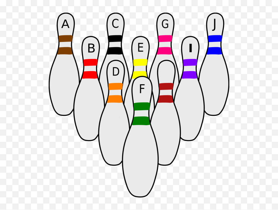 Bowling Pin 2 Png Svg Clip Art For Web - Download Clip Art Emoji,Bowling Pins Clipart