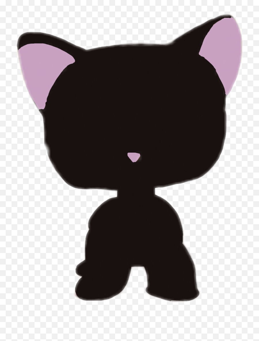 Report Abuse - Real Lps Shorthair Cat Emoji,Black Cat Png