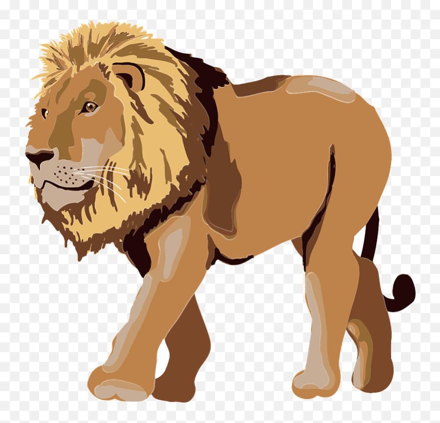 Lion Animal Clipart - Animal Clipart Emoji,Animal Clipart