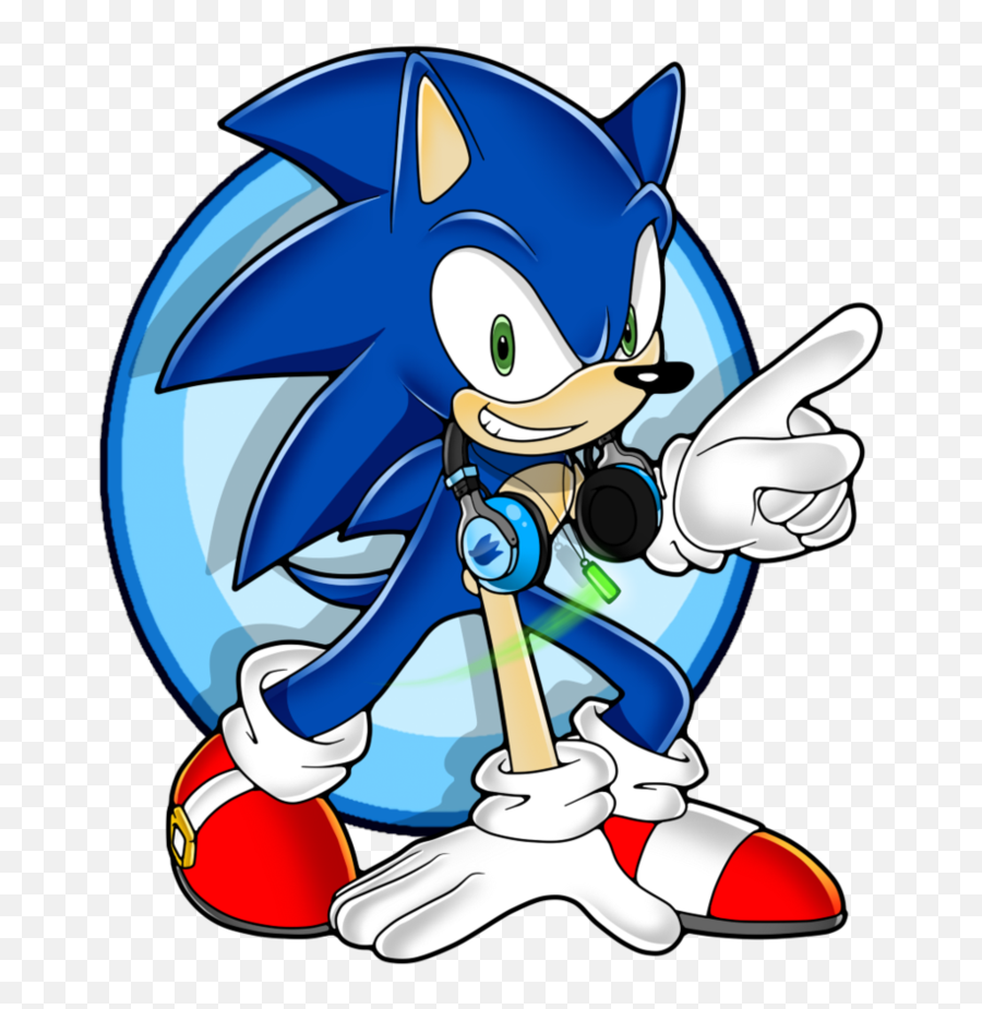 Sonic Channel Drawing Free Image Download - Sonic The Hedgehog Sonic Dj Emoji,Sonic Clipart