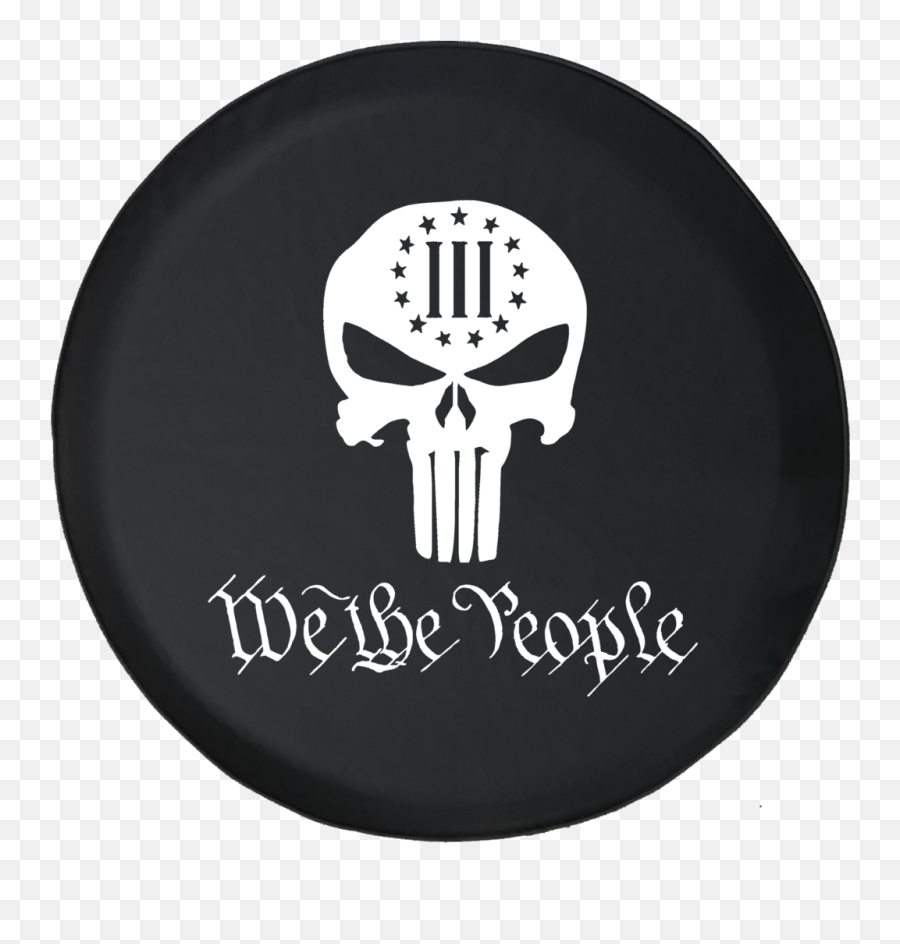 Download We The People Punisher Skull - Punisher God Will Judge Our Enemies Emoji,Punisher Skull Png