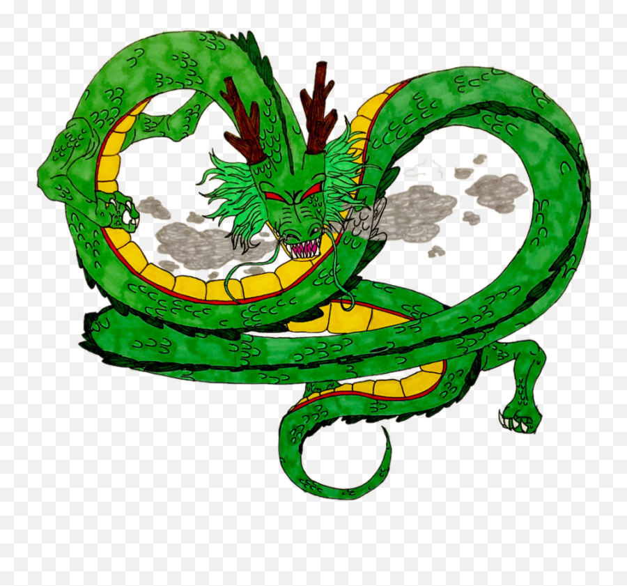 Shenron The Eternal Dragon By - Dragon Shenron Png Emoji,Shenron Png
