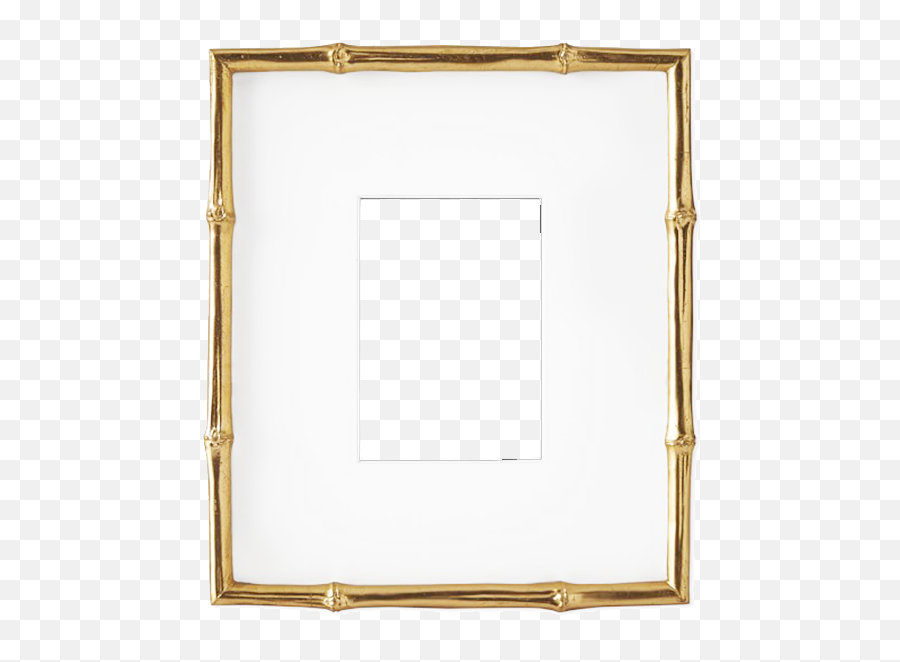 Gold Bamboo Frame - Poster Frame Emoji,Bamboo Frame Png