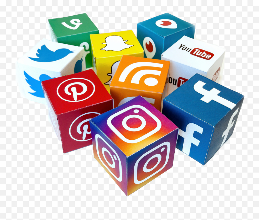 Social Media Logos Cutout U2013 Book Squirrel - Social Media Tools Png Emoji,Social Media Logos